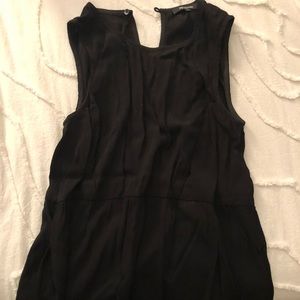 Madewell babydoll top